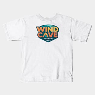 Wind Cave U.S. National Park Kids T-Shirt